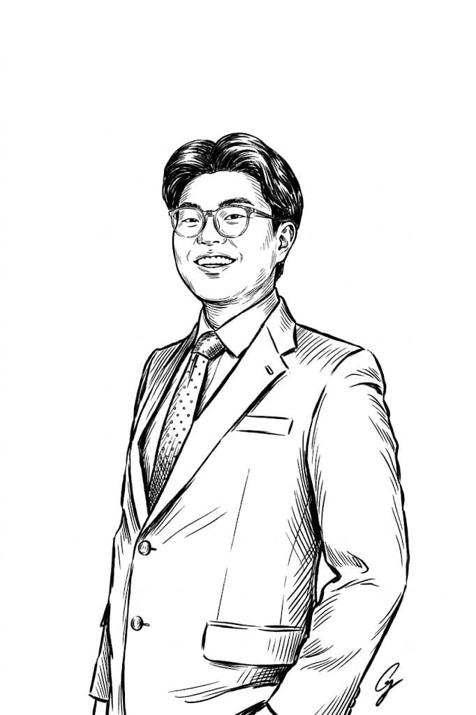 윤성용 이사장 일러스트